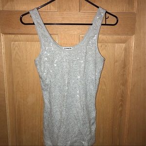 Express Women’s Sequined Tank Top